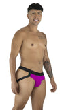 CandyMan 99925 Men's Underwear Supportive Strappy Jockstrap Color Magenta