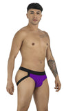 CandyMan 99925 Men's Underwear Supportive Strappy Jockstrap Color Orchid
