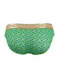 CandyMan 99926 Briefs Color Printed Green