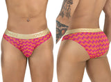 CandyMan 99926 Briefs Color Printed Pink