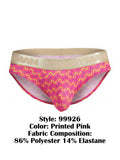 CandyMan 99926 Briefs Color Printed Pink