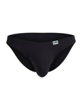 CandyMan 99928 Men's Underwear Bikini Sleek Low Rise Brief Color Black