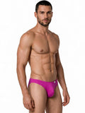 CandyMan 99928 Men's Underwear Bikini Sleek Low Rise Brief Color Magenta