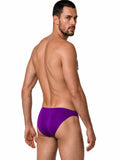CandyMan 99928 Men's Underwear Bikini Sleek Low Rise Brief Color Orchid