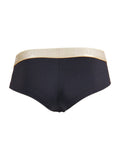 CandyMan 99932 Men's Underwear Sleek Contour Briefs Color Black-Gold