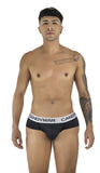 CandyMan 99932 Briefs Color Black-Silver