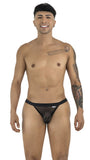CandyMan Men's Underwear 99933 Bikini Color Black Mesh