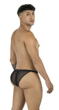 CandyMan Men's Underwear 99933 Bikini Color Black Mesh
