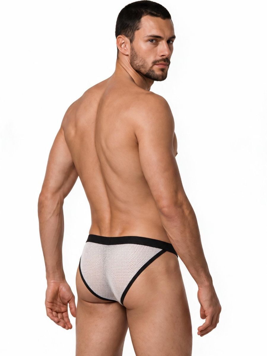 CandyMan 99933 Bikini Color White Mesh – UNB Store