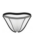 CandyMan 99933 Bikini Color White Mesh