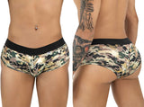 CandyMan 99937 Men's Underwear Supportive Contour Pouch Low Rise Trunks Color Camo