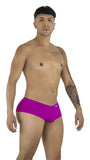 CandyMan Men's Underwear 99943 Trunks Color Magenta