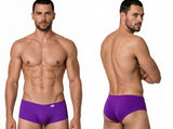 CandyMan 99943 Men's Underwear Sleek Low Rise Trunks Color Orchid
