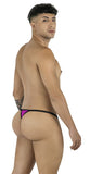 CandyMan Men's Underwear 99948 Thongs Color Magenta
