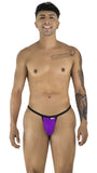 CandyMan Men's Underwear 99948 Thongs Color Orchid