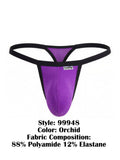CandyMan Men's Underwear 99948 Thongs Color Orchid