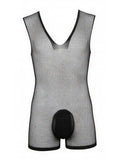 CandyMan 99956 Bodysuit Color Black