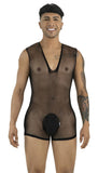 CandyMan 99956 Bodysuit Color Black