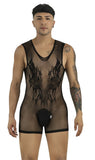CandyMan 99958 Bodysuit Color Black