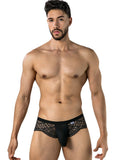 CandyMan 99970 Men's Underwear Seductive Mesh Lace Briefs Color Black