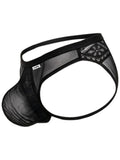 CandyMan 99971 Men's Underwear Seductive Mesh Lace Thongs Color Black