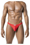 Clever Moda Men's Underwear 10009 7PK Pride Thongs Color Multi-colored