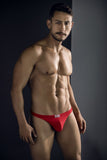 Clever Moda Men's Underwear 10009 7PK Pride Thongs Color Multi-colored