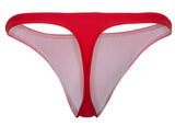 Clever Moda Men's Underwear 10009 7PK Pride Thongs Color Multi-colored