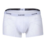 Clever Moda Men's Underwear 1673 Legend Trunks Color White