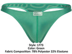 Clever 1773 Cactus Thongs Color Green