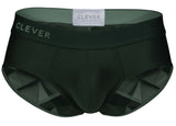 Clever Moda Men's Underwear 1776 Venecia Briefs Color Dark Green