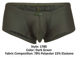Clever 1780 Maya Trunks Color Dark Green