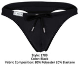 Clever 1789 Rio Swim Thongs Color Black