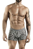 Clever Moda Men's Underwear 1800 Cebra Trunks Color Gray