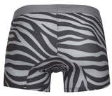 Clever Moda Men's Underwear 1800 Cebra Trunks Color Gray