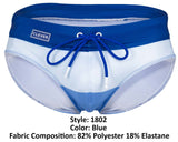 Clever 1802 Wave Swim Briefs Color Blue
