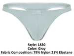 Clever 1830 Desirable Thongs Color Gray
