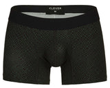 Clever Moda Men's Underwear 1850 Laberin Trunks Color Black