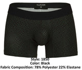Clever 1850 Laberin Trunks Color Black
