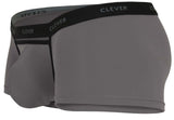 Clever Moda Men's Underwear 1866 Tokio Trunks Color Gray