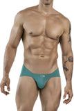 Clever Moda Men's Underwear 1870 Audaz Bikini Color Green