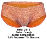 Clever Moda Men's Underwear 2017 Neon Briefs Color Orange