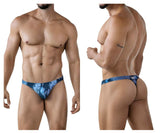 Clever Moda Men's Underwear 2020 Galia Thongs Color Dark Blue