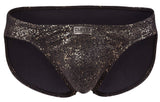 Clever Moda Men's Underwear 2039 Galaxy Briefs Color Black