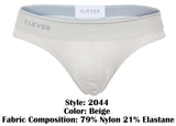 Clever Moda Men's Underwear 2044 Mendoza Thongs Color Beige