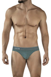 Clever Moda Men's Underwear 2044 Mendoza Thongs Color Green