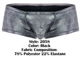 Clever Moda Men's Underwear 2058 Sparkles Trunks Color Black