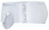 Clever Moda Men's Underwear 2061 Diamond Trunks Color Silver