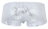 Clever Moda Men's Underwear 2061 Diamond Trunks Color Silver