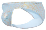 Clever Moda Men's Underwear 2062 Diamond Briefs Color Blue